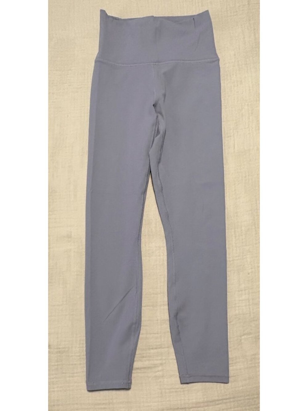 Fabletics PureLuxe High-Waisted 7/8 Leggings In Gray Womens Activewear Sz XS